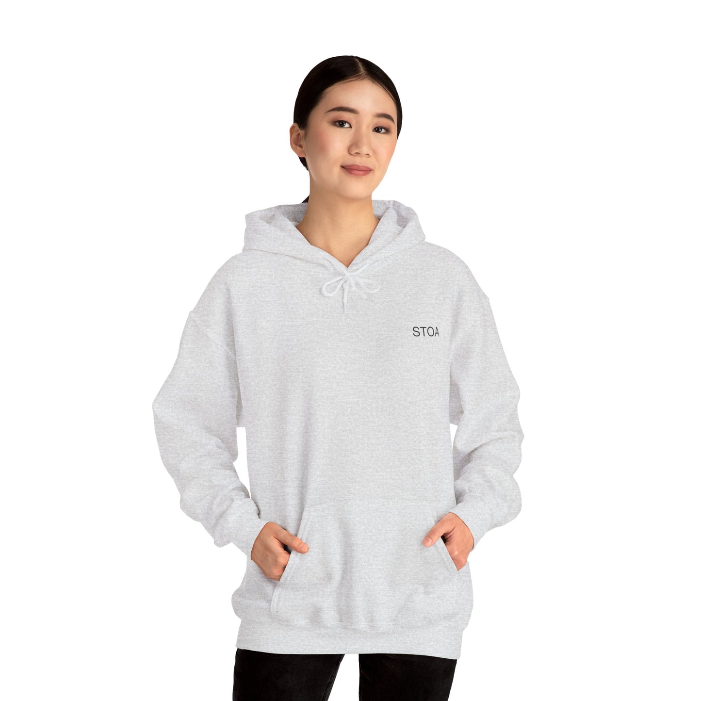 STOA Hoodie - 'Cast the Doubt into Nothing'