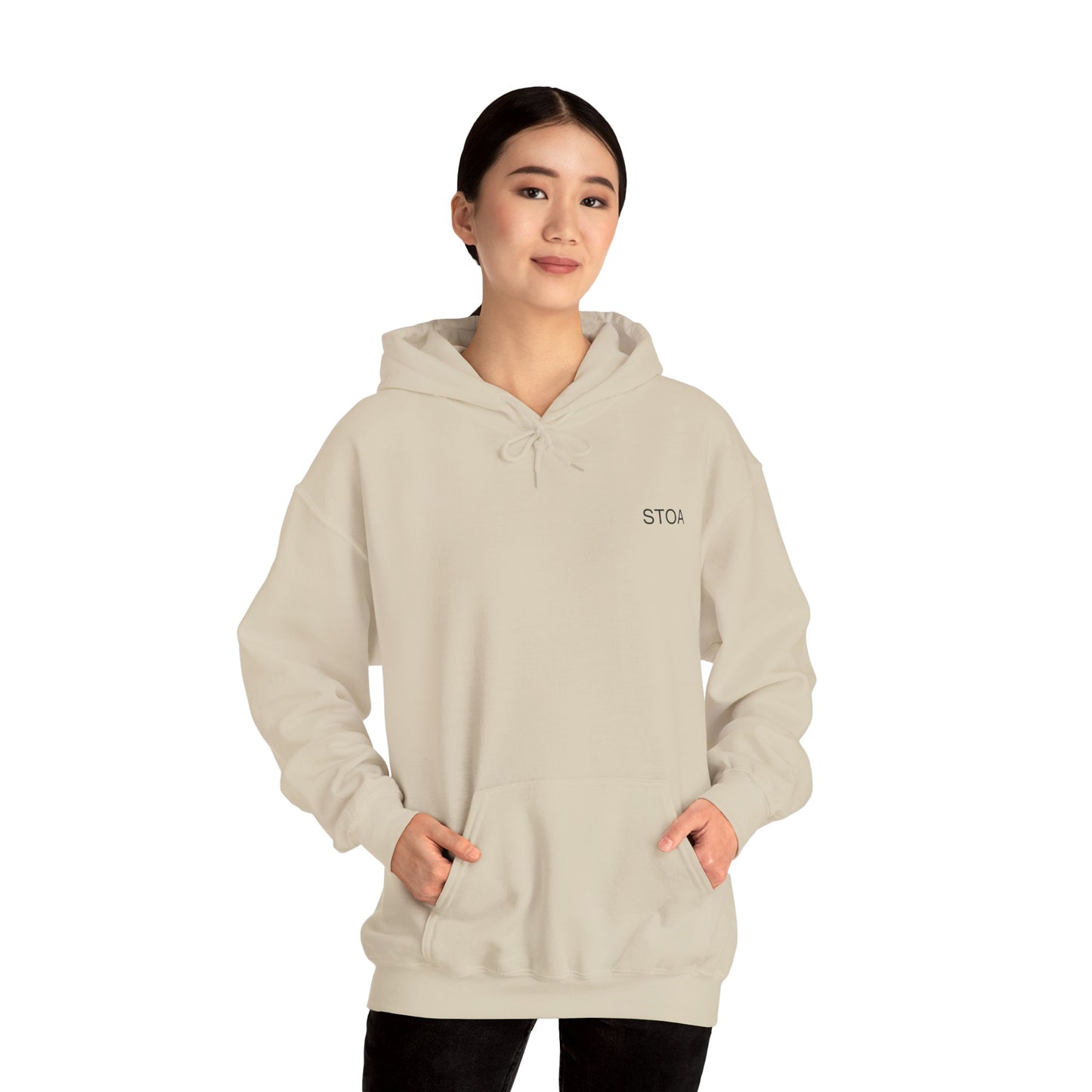 STOA Hoodie - 'Cast the Doubt into Nothing'