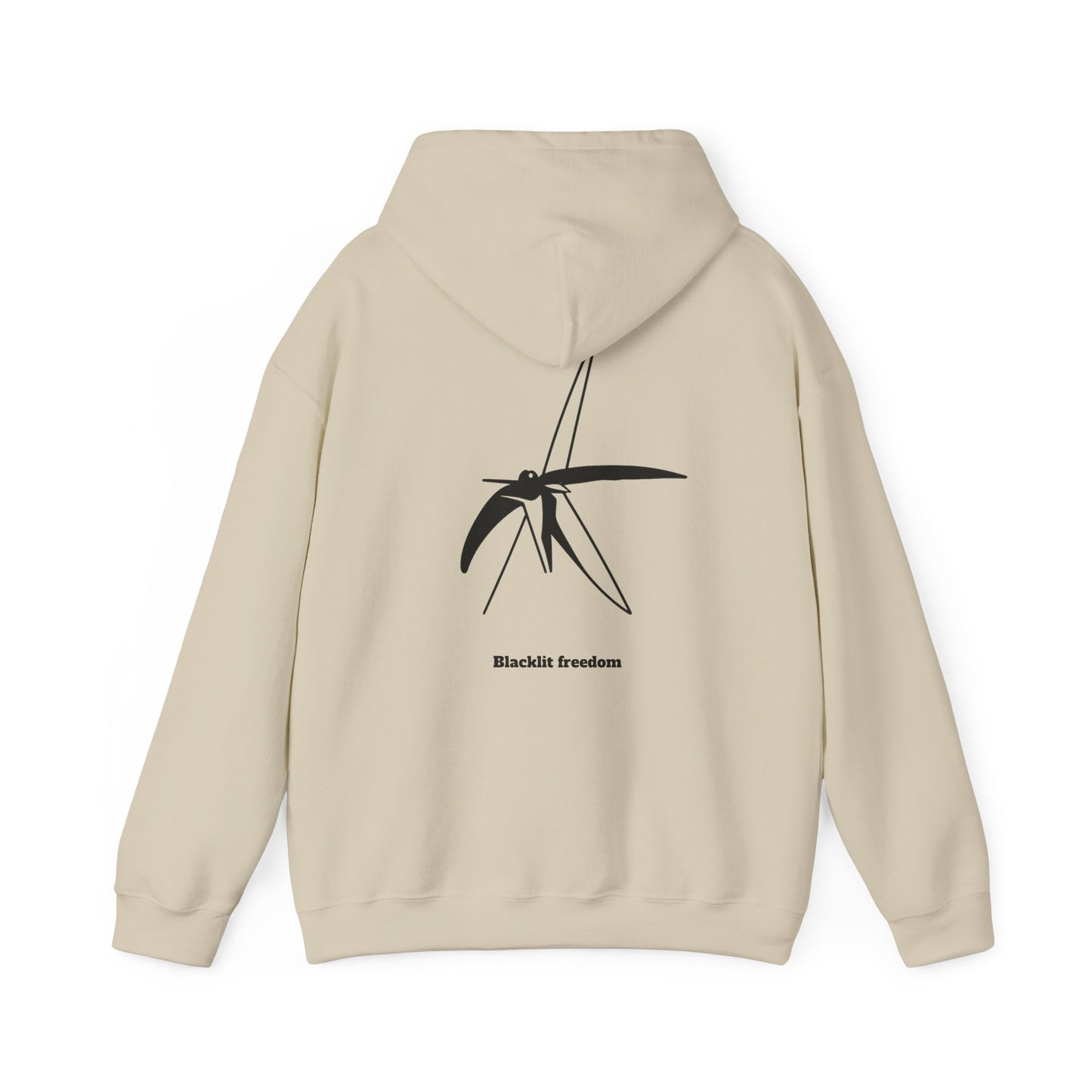 STOA Hoodie - 'Blacklit freedom'