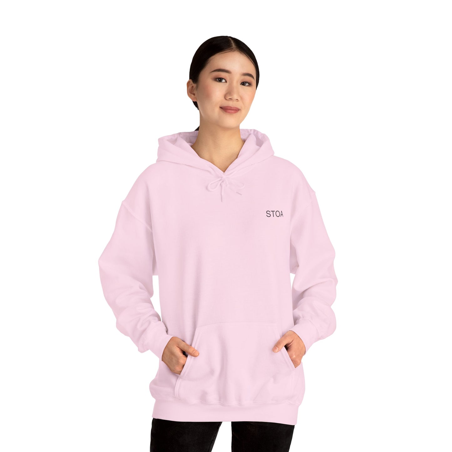STOA Hoodie - 'Cast the Doubt into Nothing'