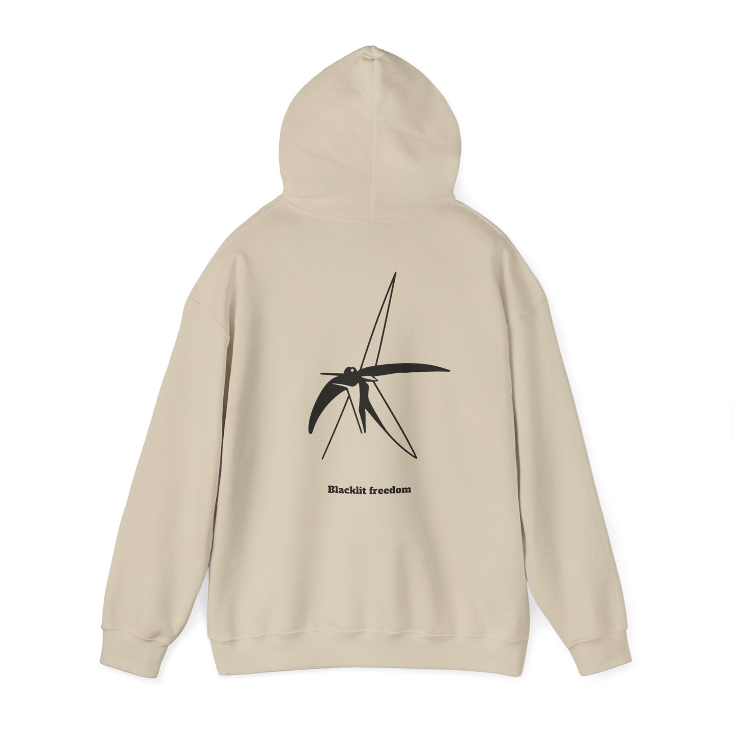 STOA Hoodie - 'Blacklit freedom'