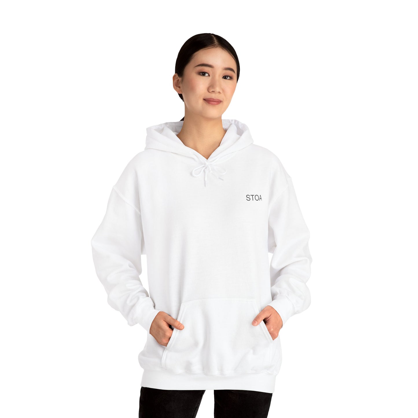 STOA Hoodie - 'Cast the Doubt into Nothing'