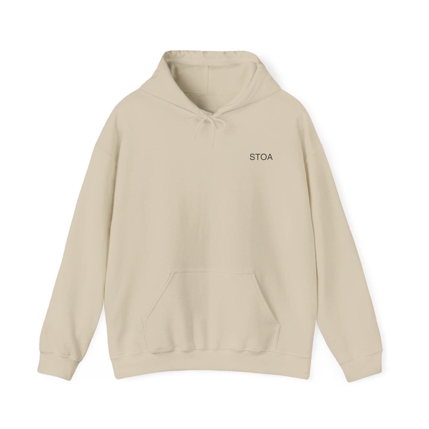 STOA Hoodie - 'Cast the Doubt into Nothing'