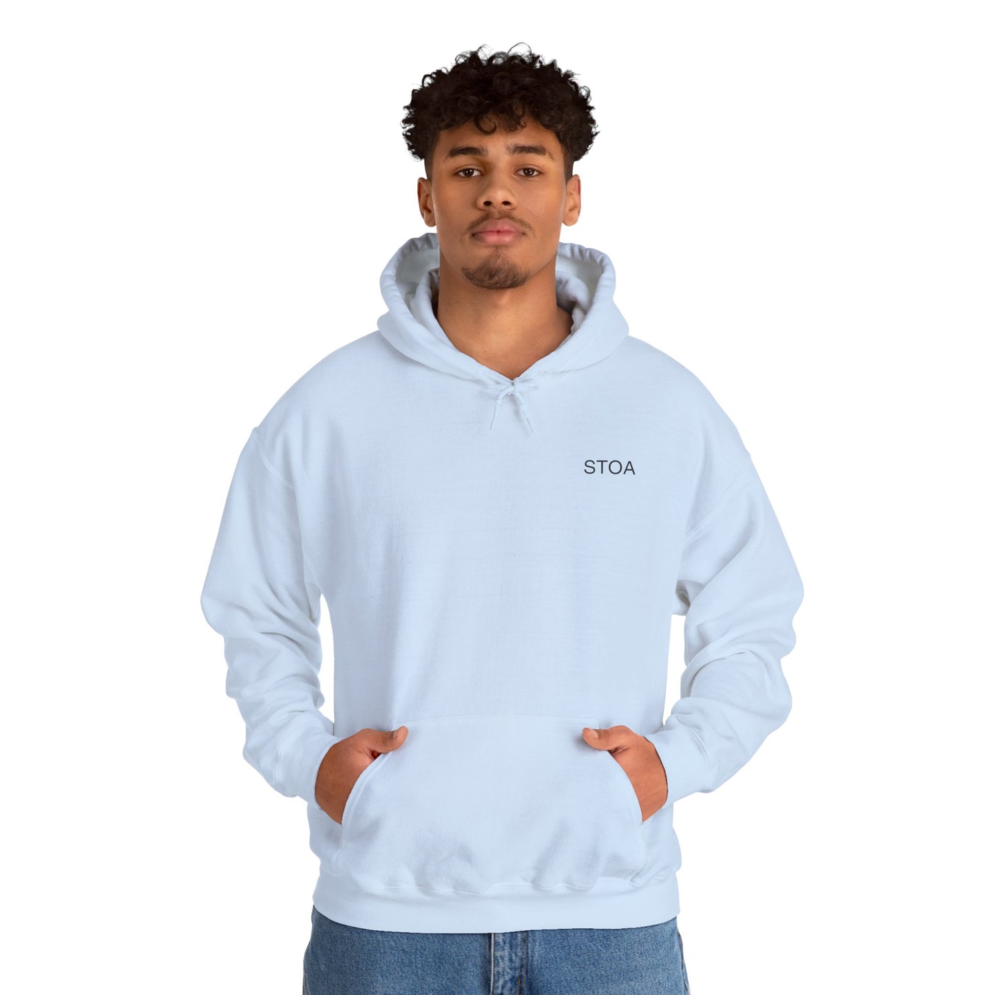 STOA Hoodie - 'Cast the Doubt into Nothing'