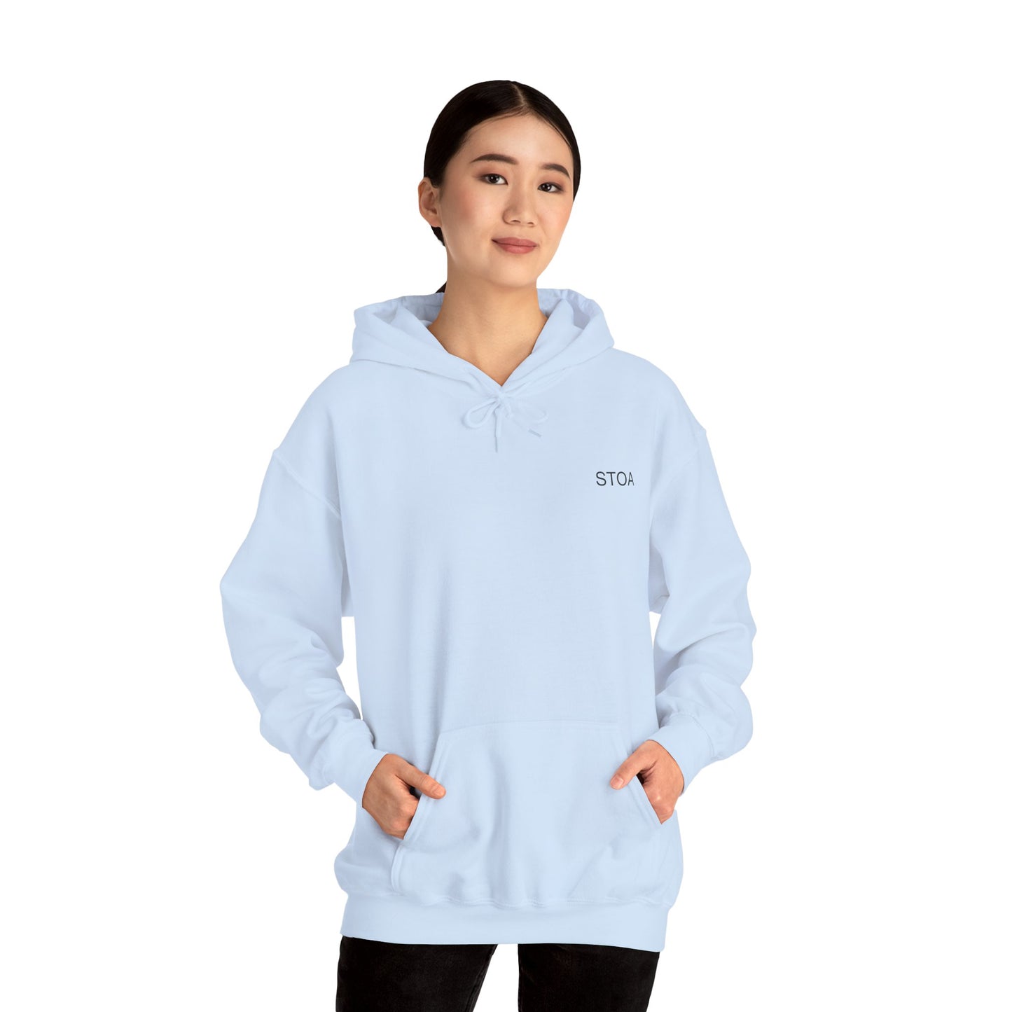 STOA Hoodie - 'Cast the Doubt into Nothing'