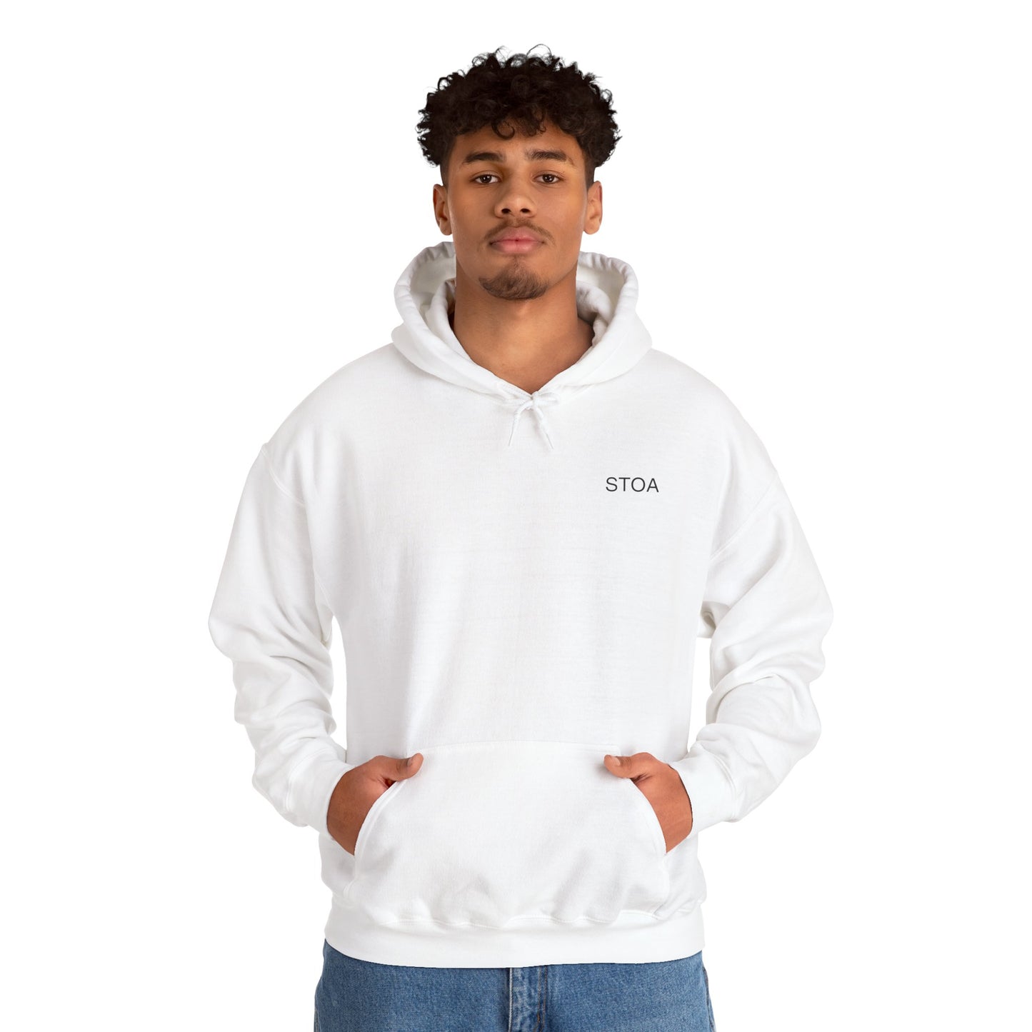 STOA Hoodie - 'Cast the Doubt into Nothing'