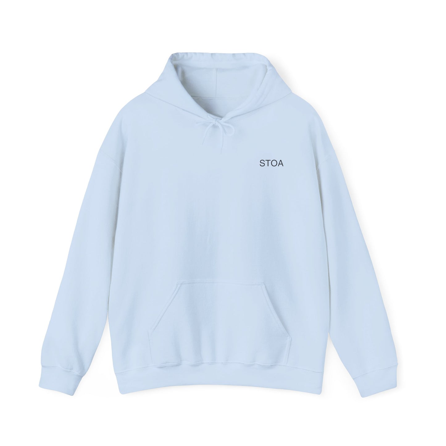 STOA Hoodie - 'Cast the Doubt into Nothing'