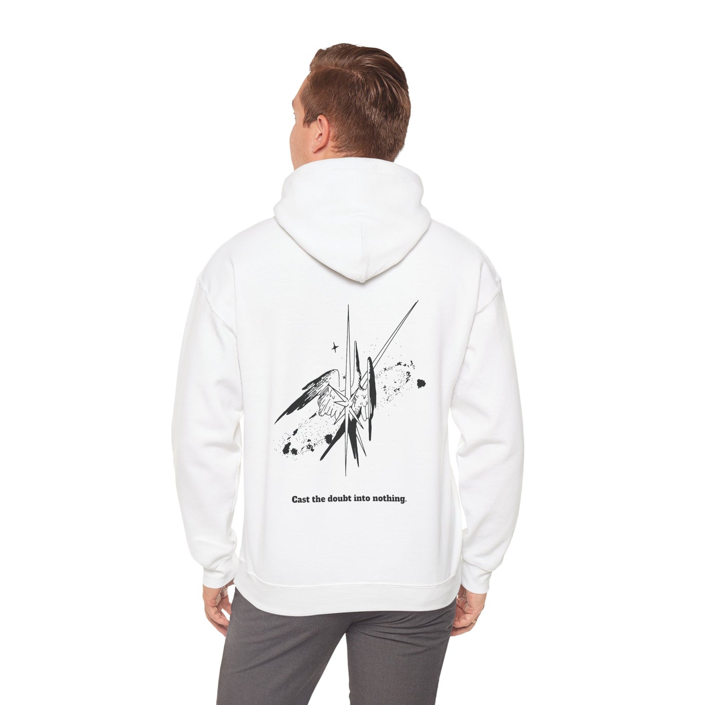STOA Hoodie - 'Cast the Doubt into Nothing'
