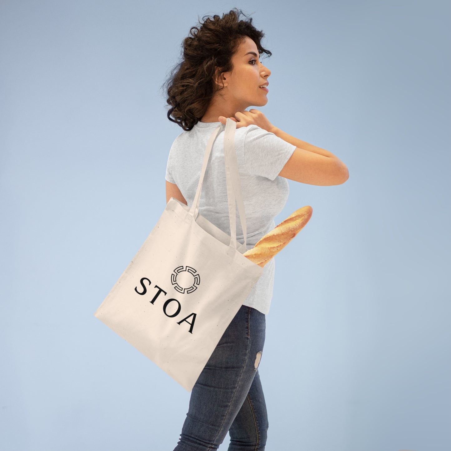 Eco-Friendly Tote Bag - 'Cast the Doubt into Nothing'